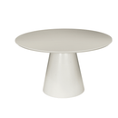 Jídelní stůl Ivory MDF kulatý 130 cm, mahagon
