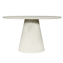 Jídelní stůl Ivory MDF kulatý 130 cm, mahagon