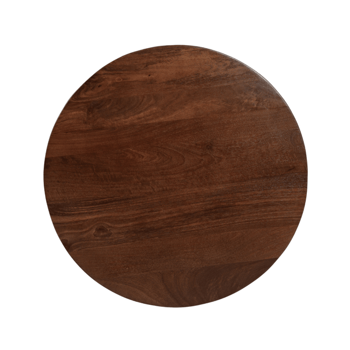 Konferenční stolek Takumi 60 cm kulatý- mahagon