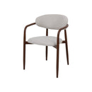 Jídelní židle z mangového dřeva Alexia béžová