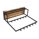 Věšák na kabáty z mangového dřeva 100x33x80 cm Mahom