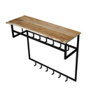 Věšák na kabáty z mangového dřeva 100x33x80 cm Mahom