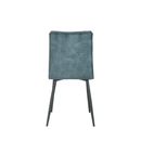 Jídelní židle Angers Tmavě modrá s černou podnoží Mahom