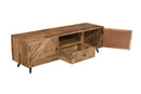 TV skřínka z mangového dřeva Alamo 165 cm Mahom