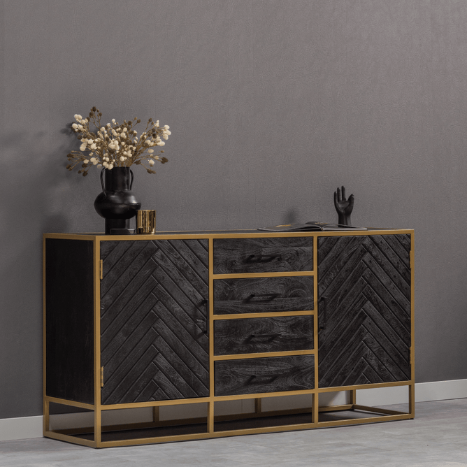 Mangohouten Eettafel Tulsa