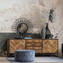 Příborník z mangového dřeva New Haven 165 cm Mahom