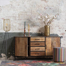 Komoda z mangového dřeva San Antonio 210 cm Mahom