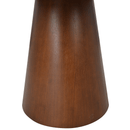 Jídelní stůl Adelaide kulatý 120 cm Tmavý ořech Mahom