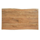 Jídelní stůl z akáciového dřeva s obdélníkovým okrajem 160x90 cm Mahom