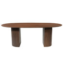 Jídelní stůl z mangového dřeva Chiara 210x100 cm ořech Mahom