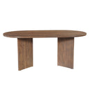 Jídelní stůl z mangového dřeva Sara 180x100 cm ořech Mahom