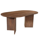 Jídelní stůl z mangového dřeva Sara 180x100 cm ořech Mahom