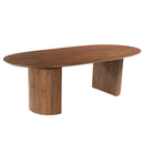 Jídelní stůl z mangového dřeva Chiara 220x100 cm ořech Mahom