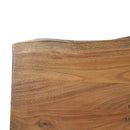 Jídelní stůl z akáciového dřeva s obdélníkovým okrajem 240x100 cm Mahom