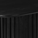 Jídelní stůl z mangového dřeva Lucia černý 260x120 cm Mahom