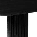 Jídelní stůl z mangového dřeva Lucia černý 240x110 cm Mahom