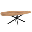 Jídelní stůl z mangového dřeva organický Laura 260x120 cm Mahom