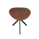 Jídelní stůl z mangového dřeva organický Laura 260x120 cm ořech Mahom