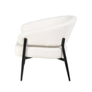 Křeslo Lappi bíle, mahagon