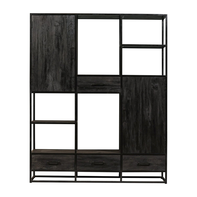 Polička z mangového dřeva Florence XXL Mahom