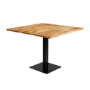 Cateringový stůl z mangového dřeva čtvercový 100x100 cm Mahom