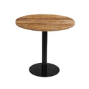 Cateringový stůl z mangového dřeva kulatý Ø80 cm Mahom