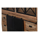 Příborník z mangového dřeva  Denver , 160 cm , dvojitá dvířka