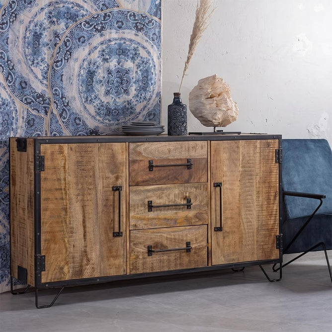Mangohouten Eettafel Tulsa
