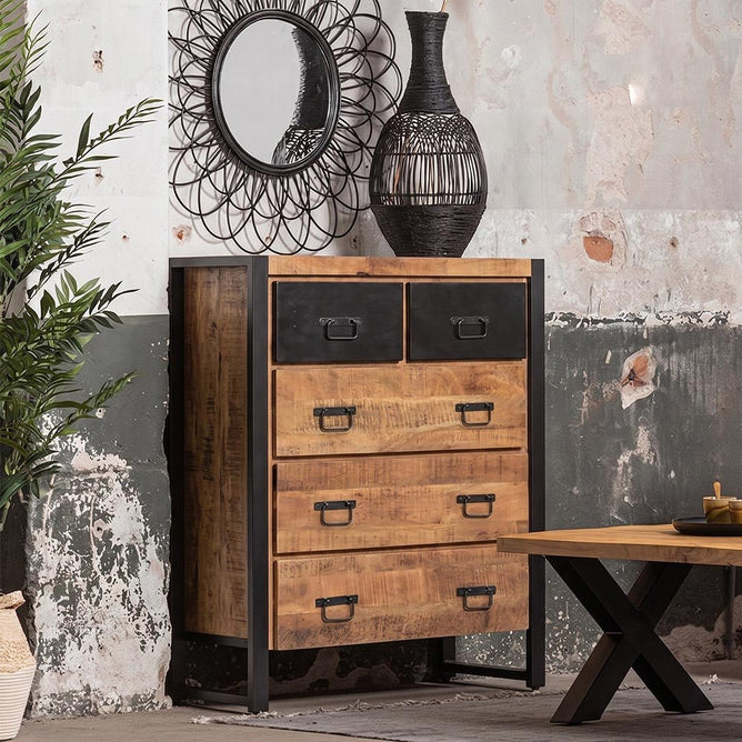 Mangohouten Eettafel Tulsa