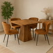 Mangohouten Eettafel Tulsa