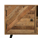 TV skřínka z mangového dřeva Alamo 120 cm Mahom