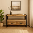 Mangohouten Eettafel Tulsa