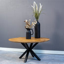 Konferenční stolek z mangového dřeva Vicenza 90 cm Mahom