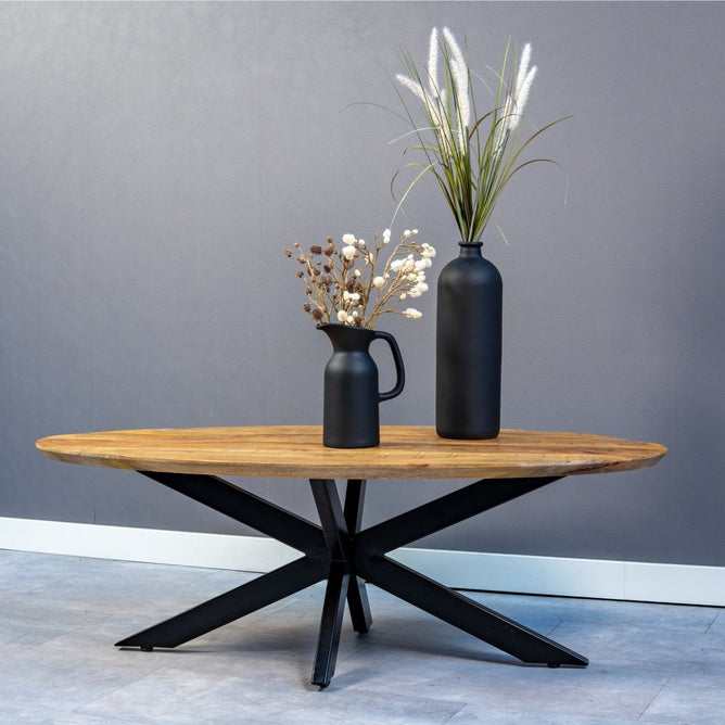 Mangohouten Eettafel Tulsa