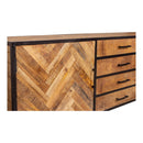 Příborník z mangového dřeva New Haven 210 cm Mahom