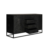 Komoda z mangového dřeva Sienna 165 cm Mahom