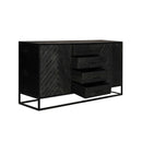 Komoda z mangového dřeva Sienna 165 cm Mahom