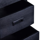 Komoda z mangového dřeva Newark Black 160 cm Mahom