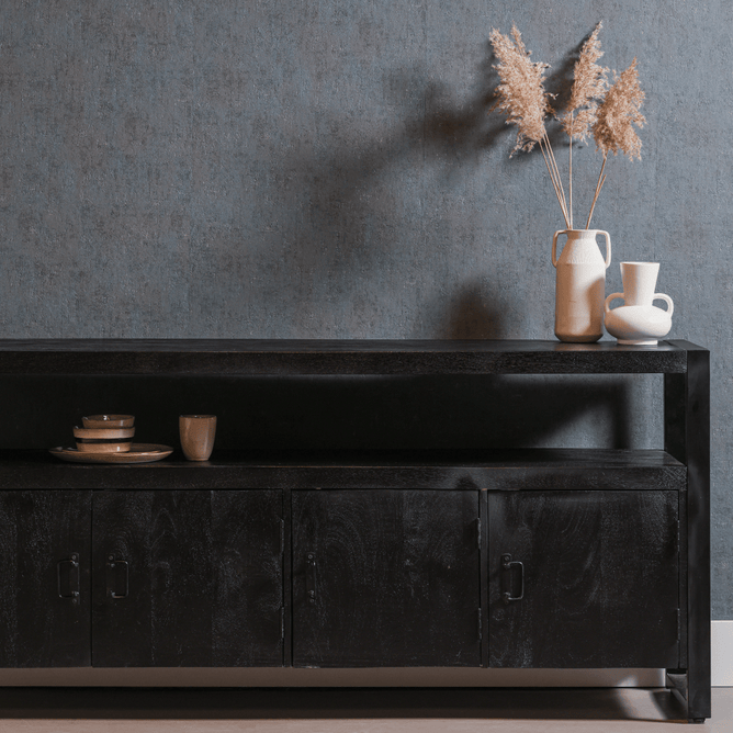Mangohouten Eettafel Tulsa