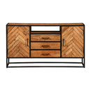 Příborník z mangového dřeva Toronto 145x80 cm Mahom