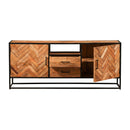 Příborník z mangového dřeva Toronto 180 cm Mahom