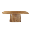 Dánský jídelní stůl z mangového dřeva Nova oválný 160x90 cm Mahom