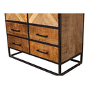 Skříň z mangového dřeva New Haven 90 cm Mahom