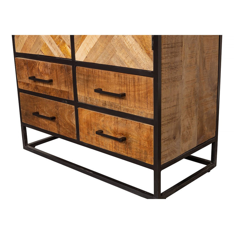 Skříň z mangového dřeva New Haven 90 cm Mahom