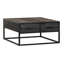 Konferenční stolek z mangového dřeva Sienna Square Mahom