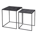 Konferenční stolky z mangového dřeva Dayton sada 2 Mahom