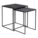 Konferenční stolky z mangového dřeva Dayton sada 2 Mahom