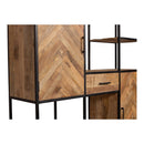 Polička z mangového dřeva New Haven XXL Mahom