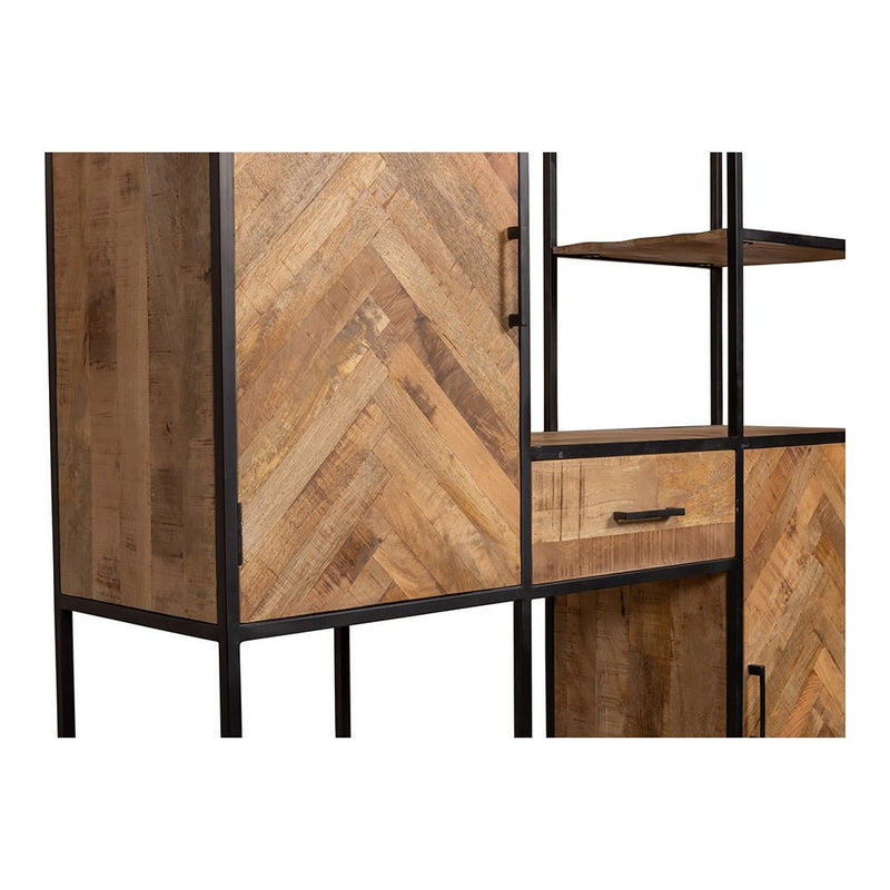 Polička z mangového dřeva New Haven XXL Mahom