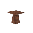 Jídelní stůl z mangového dřeva Nova čtvercový tmavě hnědý 90x90 cm Mahom